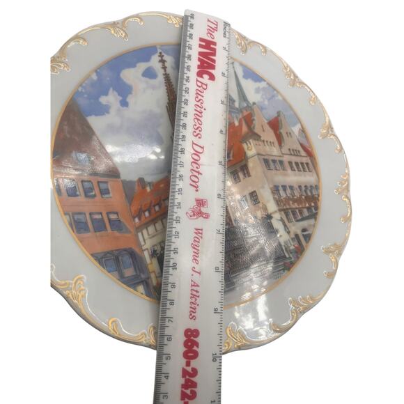 Rosenthal Germany Classic Rose Collection Set of 2 Nurnberg 1976 and 1977 Plates - Picture 10 of 10